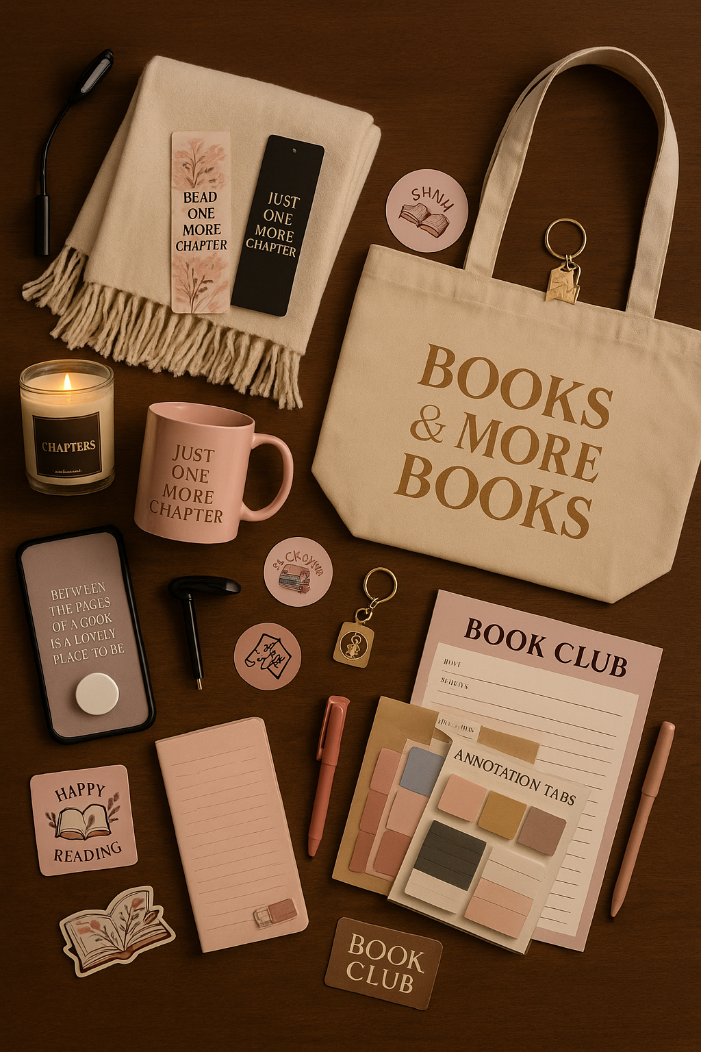 Merch & Bookish Gifts