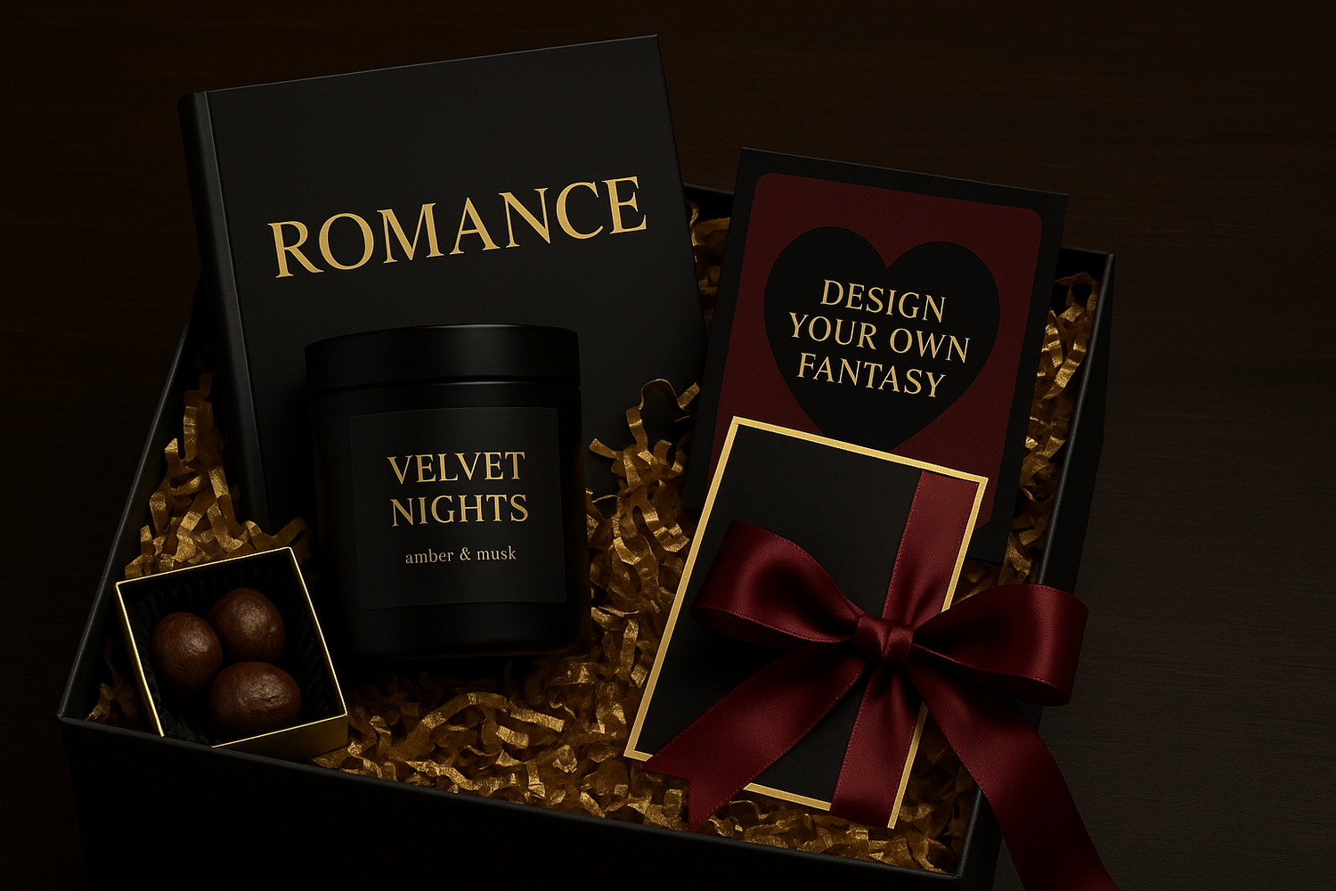 After Dark Custom Gift Basket