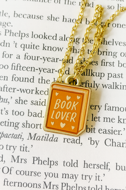 Bookish Necklace